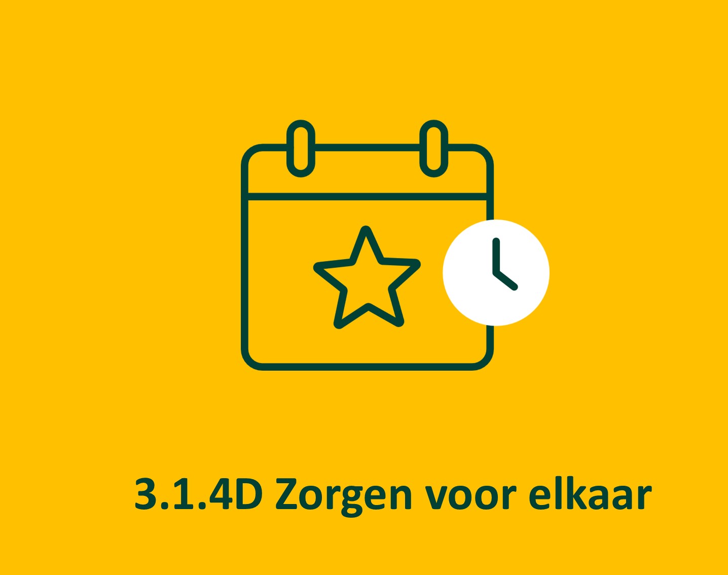 Zorgen voor elkaar